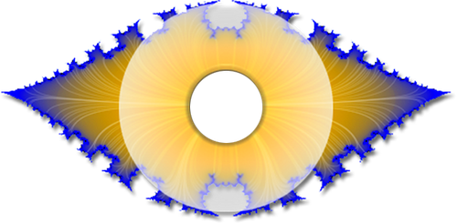 single eye hypnosis icon being a picture of a stylised single eye
